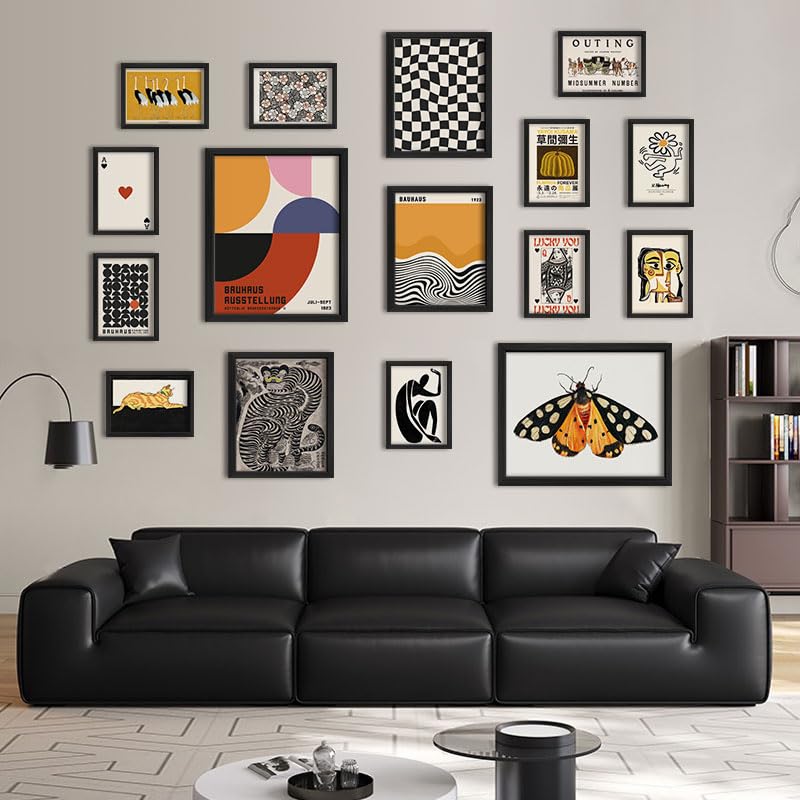 ANERZA dorm room collage arranged to show space-enhancing styling ideas