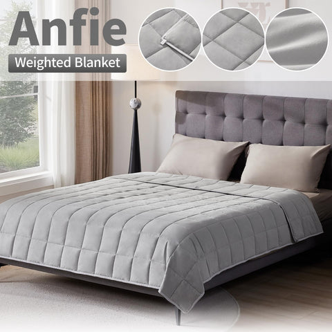 anfie blanket beside ruler to display true 80x87 size for confident sizing decisions