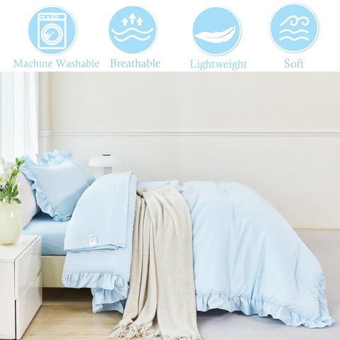 ANGIYUIN styled bedroom scene showing set in farmhouse boho room