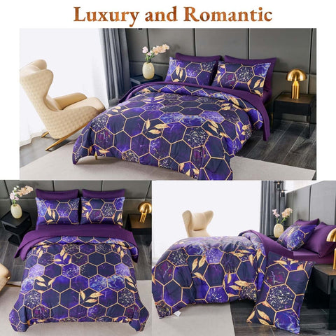 ANGIYUIN gold hexagon pillowcase detail emphasizing stylish accent