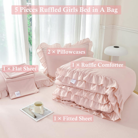 ANGIYUIN two pillowcases on bed showcasing matching soft finish