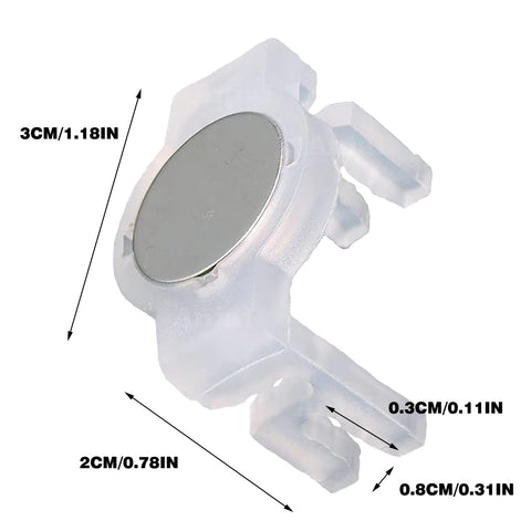 Aniai close-up of magnet housing highlighting strong hold advantage