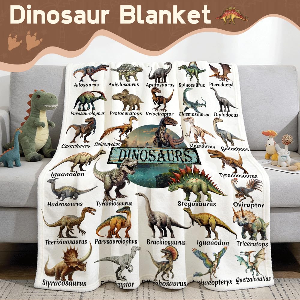 Aniruddha close-up of dinosaur pattern and soft pile highlighting durable colors