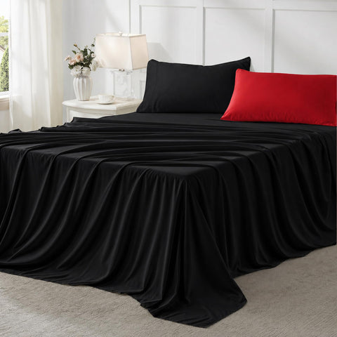 Anluoer pillowcases and shams detail with flange for layered decorative appeal