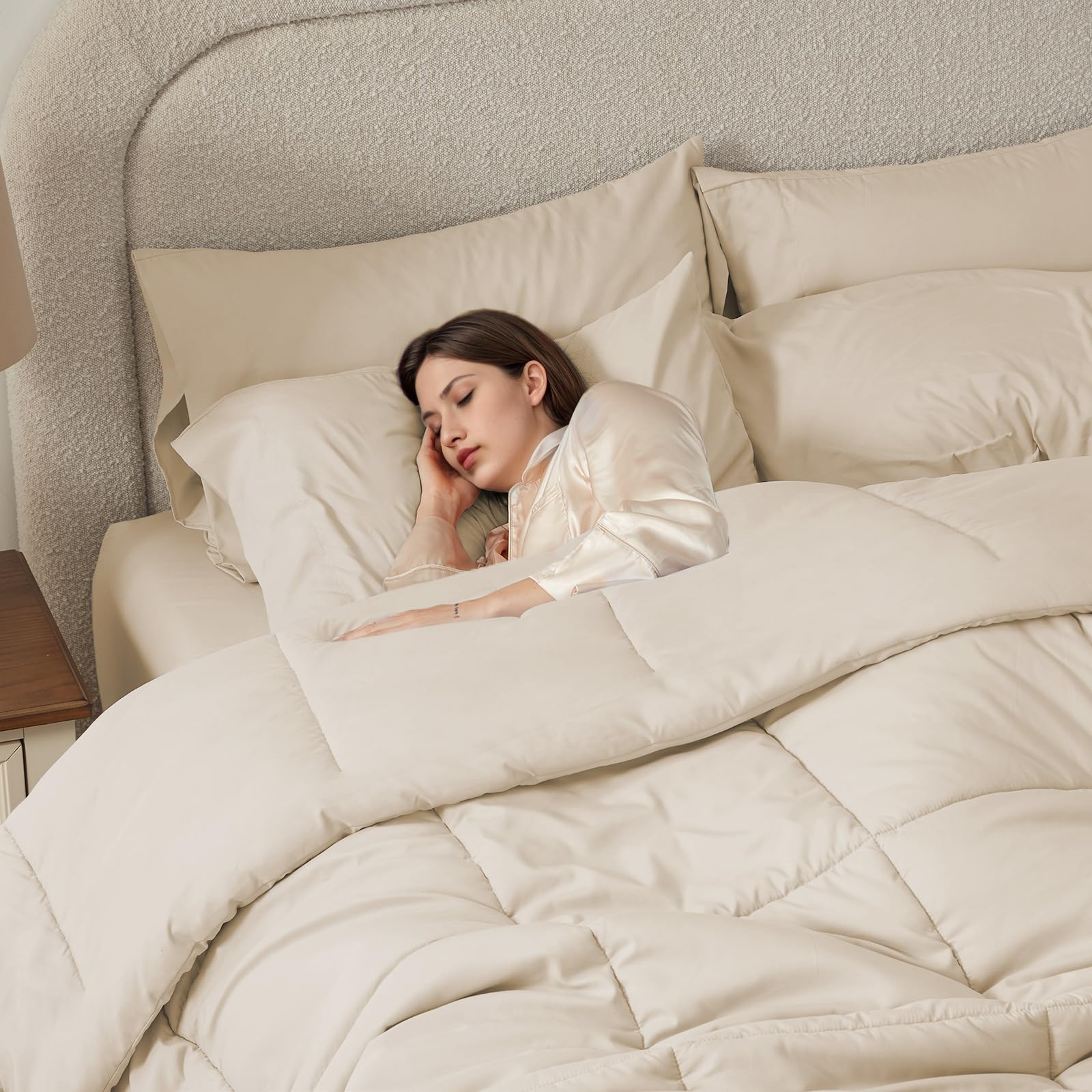 Anluoer reversible side display showing two colors for easy room refresh