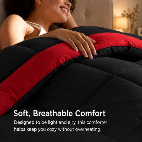 Anluoer flat lay of sheets and components showing coordinated set and easy styling