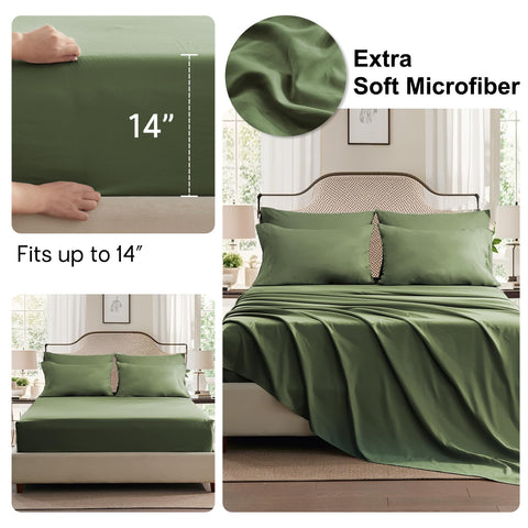 Anluoer ruler beside bedding illustrating accurate size and measurement fit