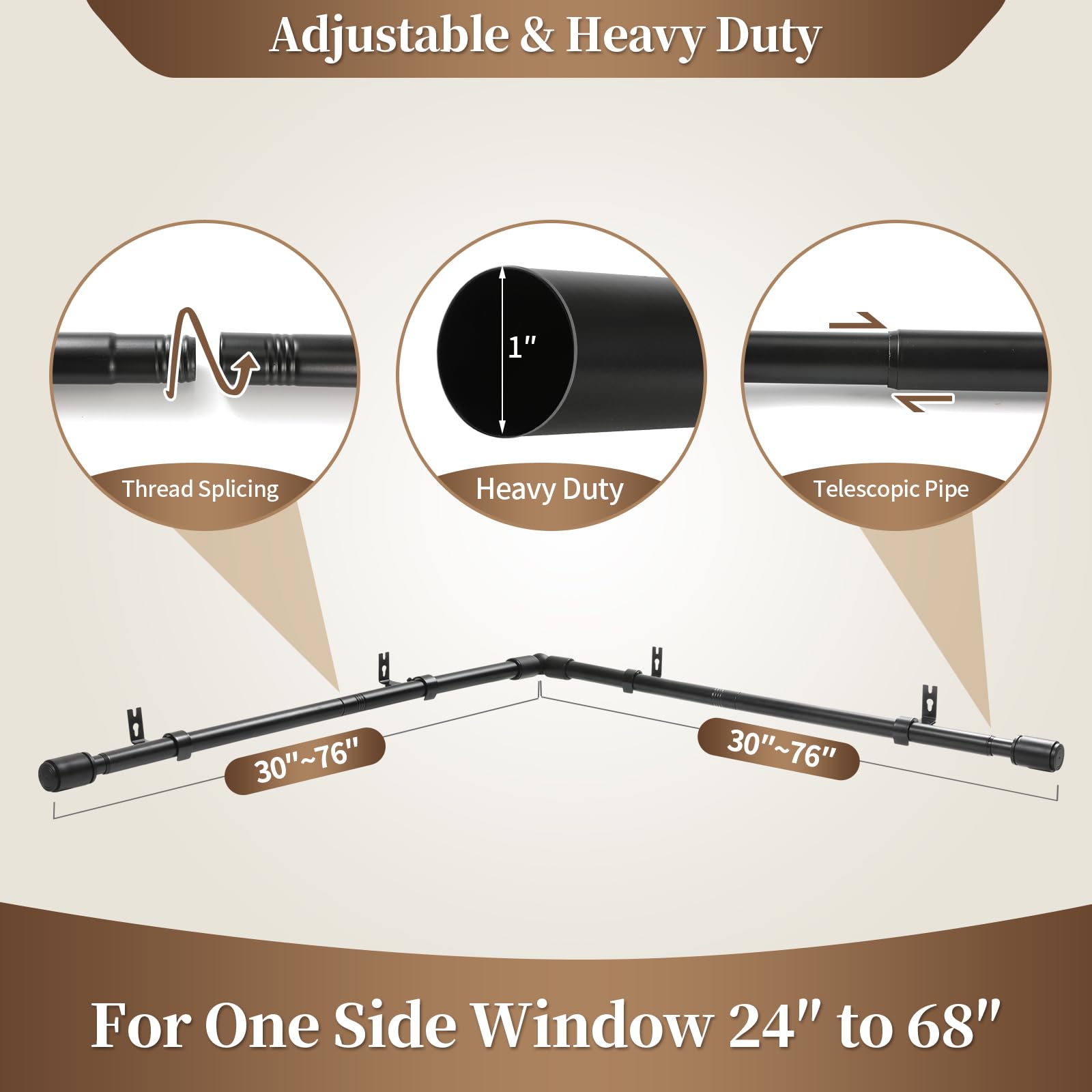 Anndason laid out hardware showing brackets anchors screws for easy installation
