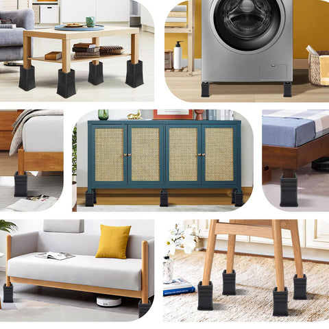 ANNKUT risers used in bedroom setting improving ease of access