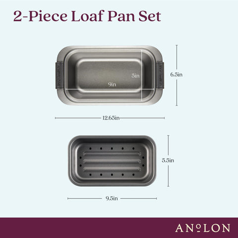 Anolon SureGrip handle view ensuring secure, comfortable hold
