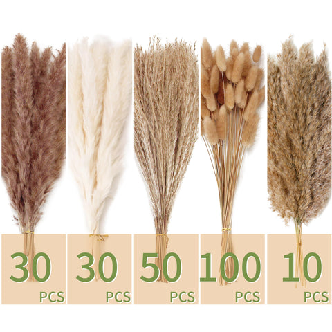 ANPROOR close-up of pampas texture highlighting soft plumes and durability