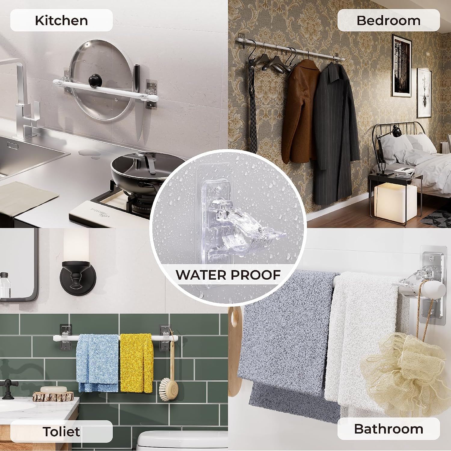 Antimbee installed in dorm room showing renter-friendly solution