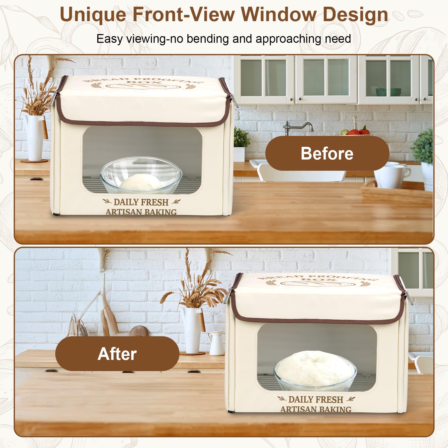 Antner folded storage configuration saving counter space and simplifying tidy kitchens