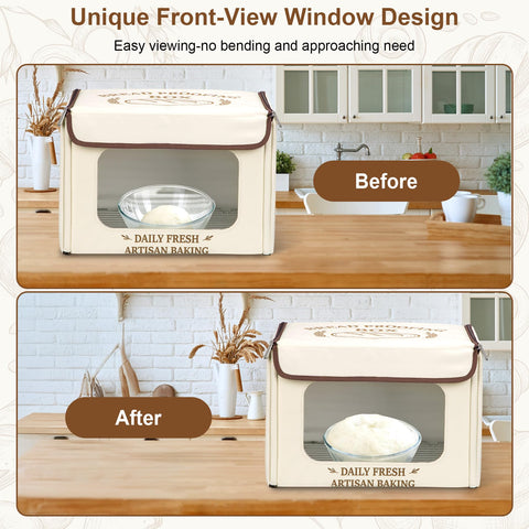 Antner folded storage configuration saving counter space and simplifying tidy kitchens