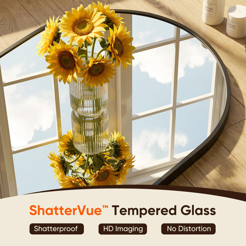 Antok explosion-proof glass detail showing secured membrane for safety benefit