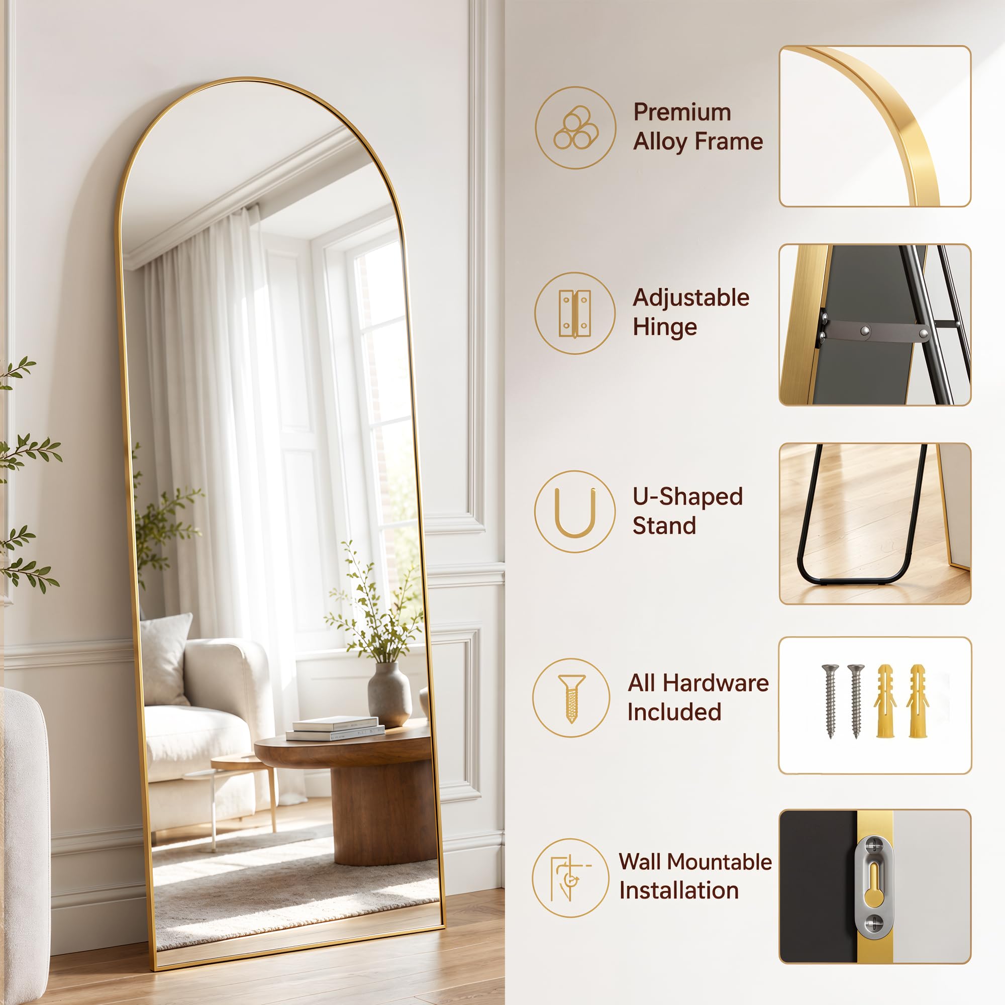 Antok HD glass detail demonstrates clear distortion-free reflection