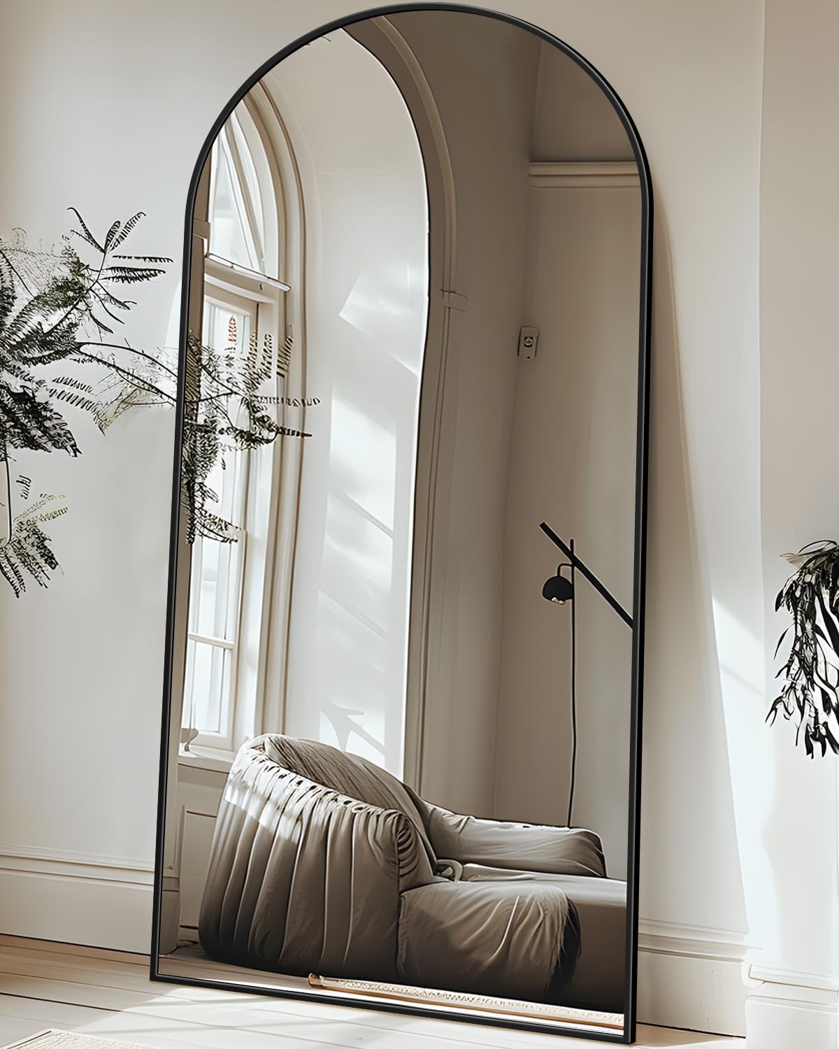Antok mirror arched top design detail adding elegant architectural interest