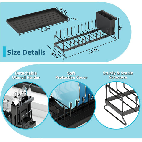 ANTOPY black-coated stainless steel detail highlighting durable scratch protection