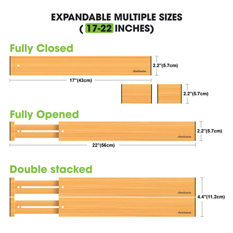 ANTOWIN divider spring mechanism close-up for secure adjustable fit