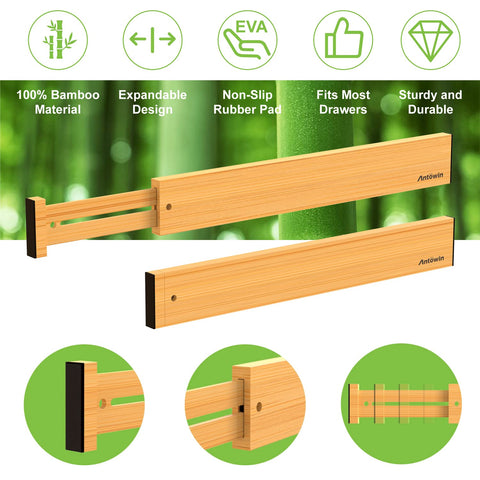 ANTOWIN foam end cap detail protecting drawer surfaces and finish