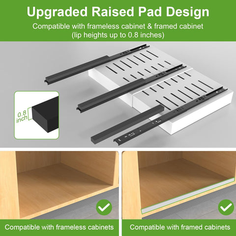ANTOWIN triple-layer steel shelf detail showing robust construction for 90 lb loads