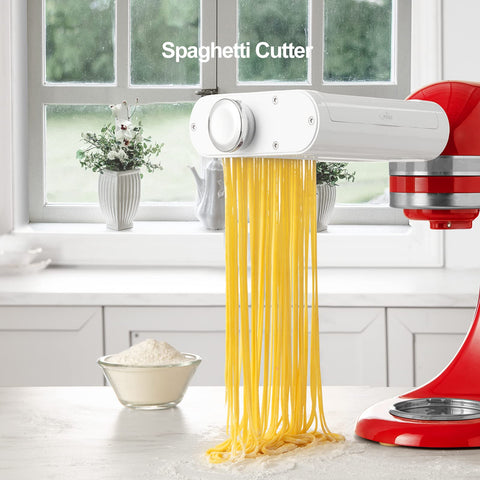 Antree pasta drying rack with noodles hanging to preserve shape and prevent sticking