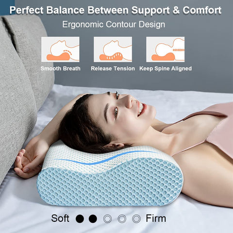 Anvo close-up of memory foam texture highlighting resilient slow-rebound comfort