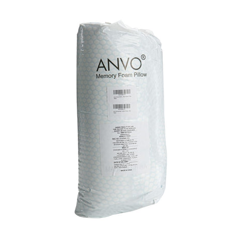 Anvo size scale with hand showing real dimensions and fit for pillows