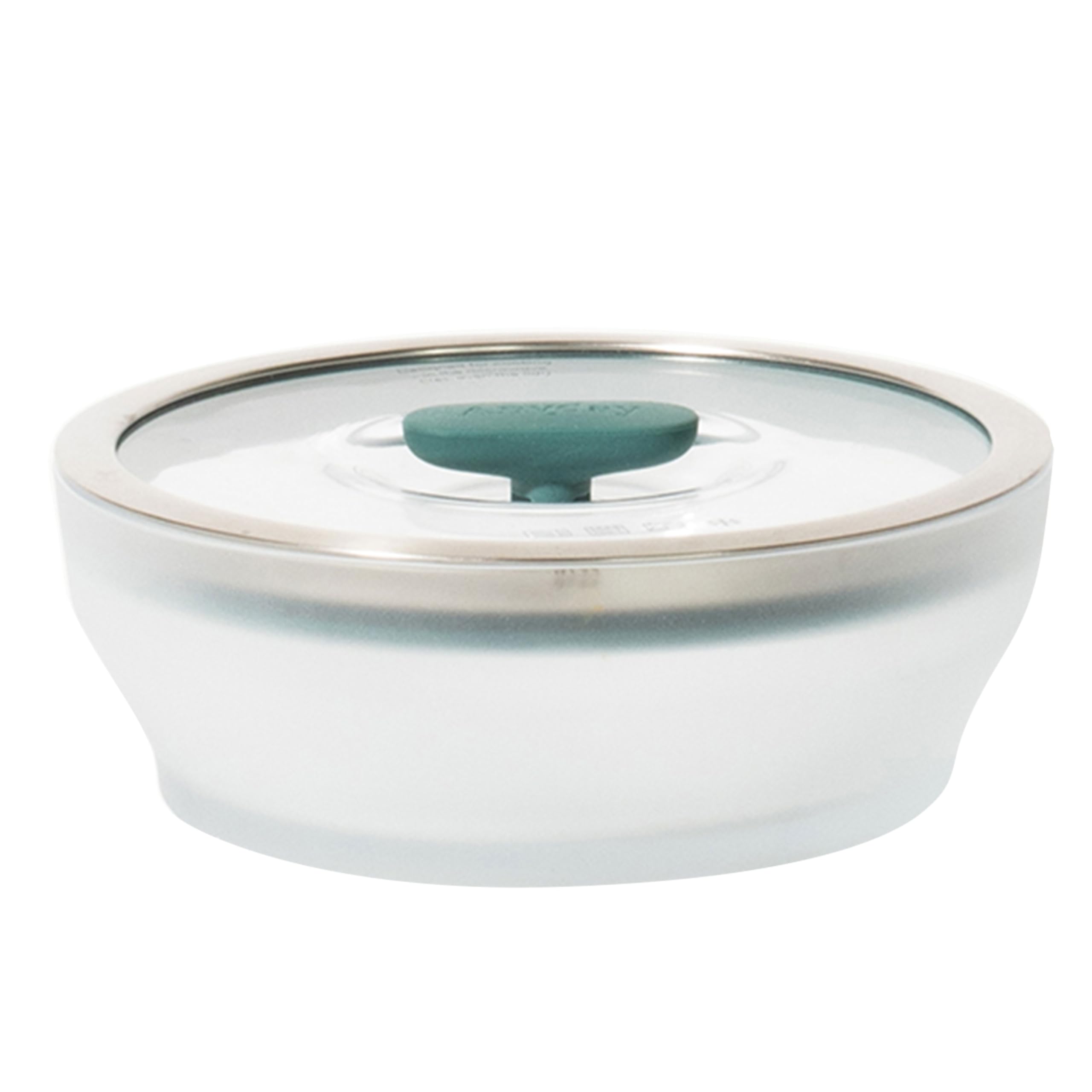 Anyday 4-cup kale front packaging showing glass bowl and lid, highlights versatility