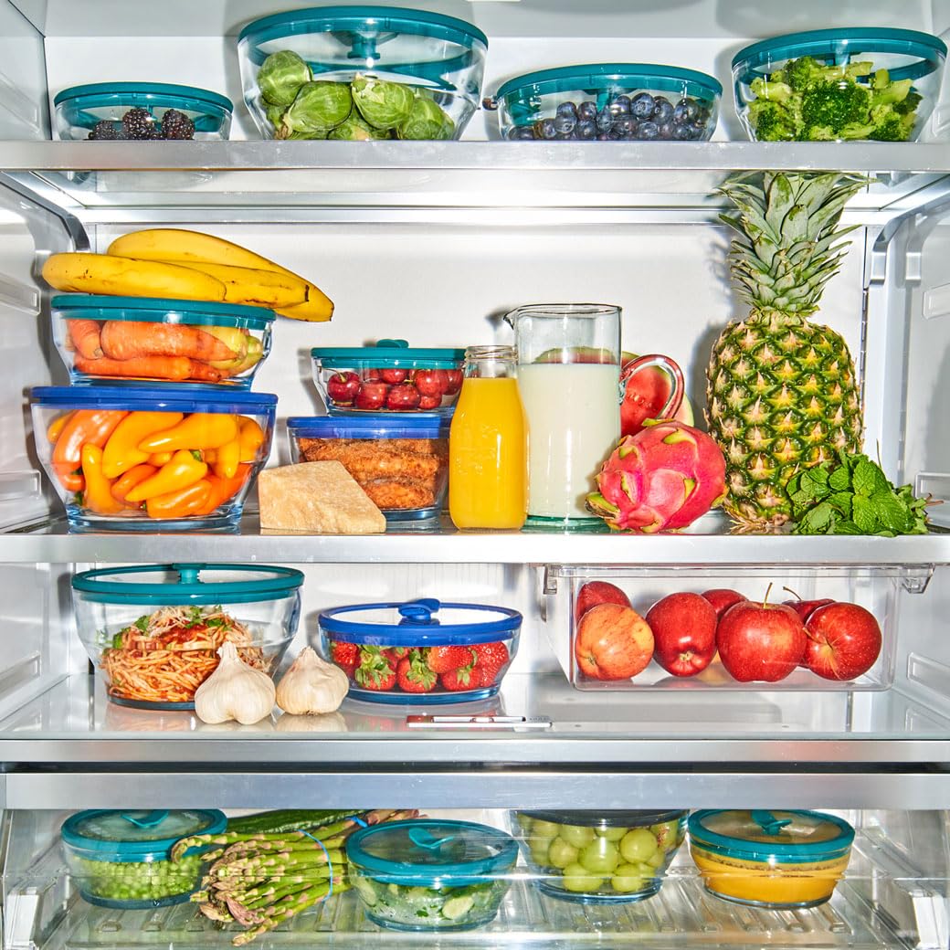 Anyday lifestyle kitchen scene with set on counter promoting attractive serving option