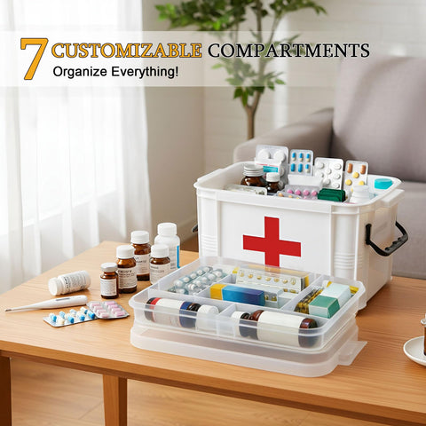 ANYPROLUS interior view with bottles and vials packed for easy visibility