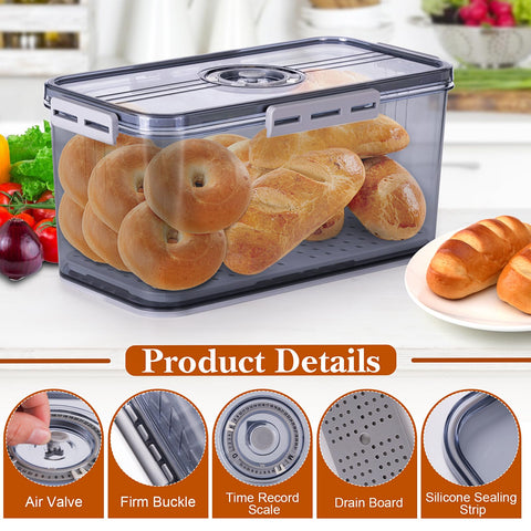 ANYPROLUS silicone seal and buckles close-up for airtight protection
