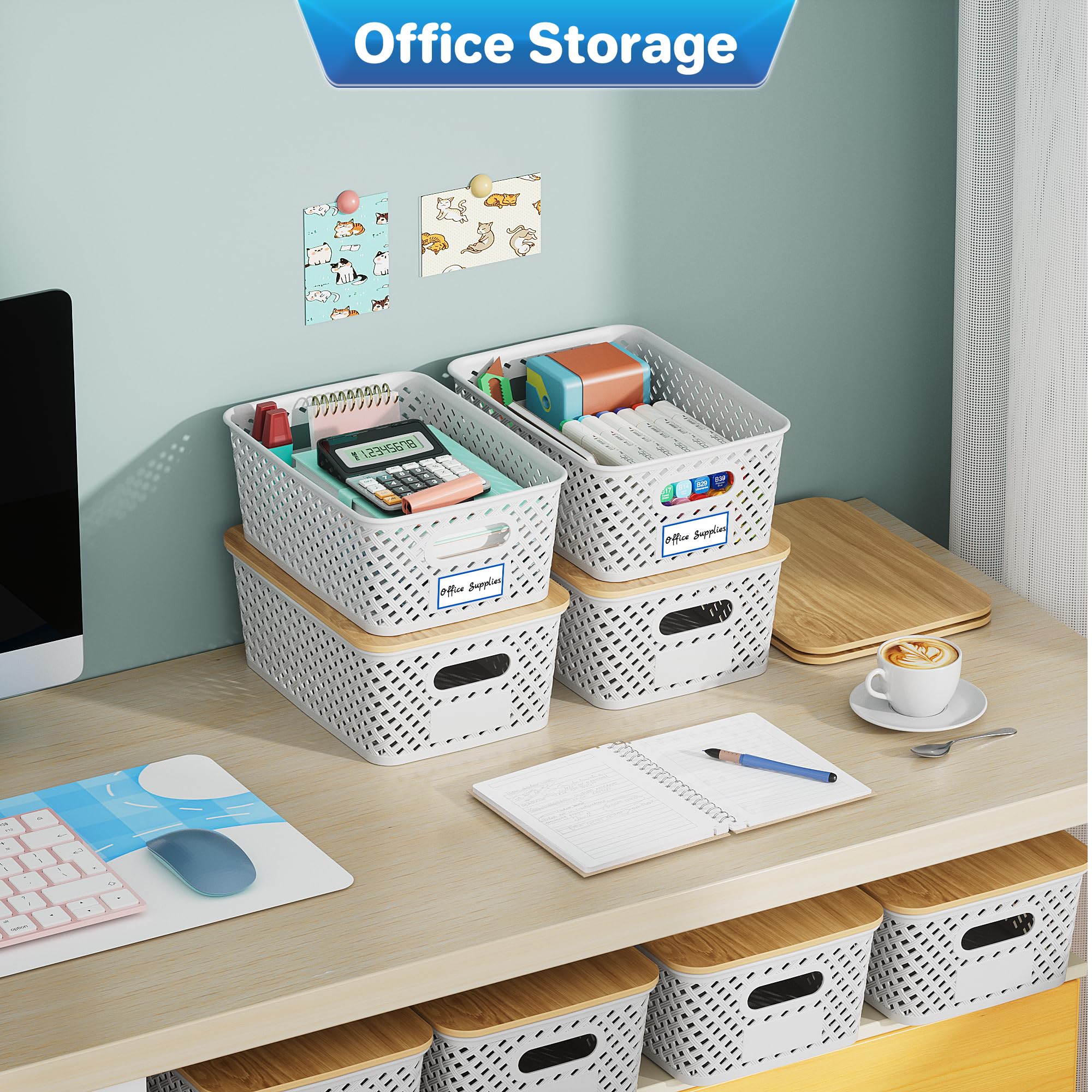 Anysig interior shot showing organized craft supplies for easier finding
