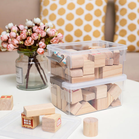 Anywish bins in pantry organizing snacks and increasing accessibility