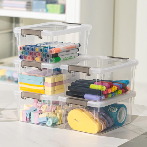 Anywish nested bins demonstrating compact storage benefit