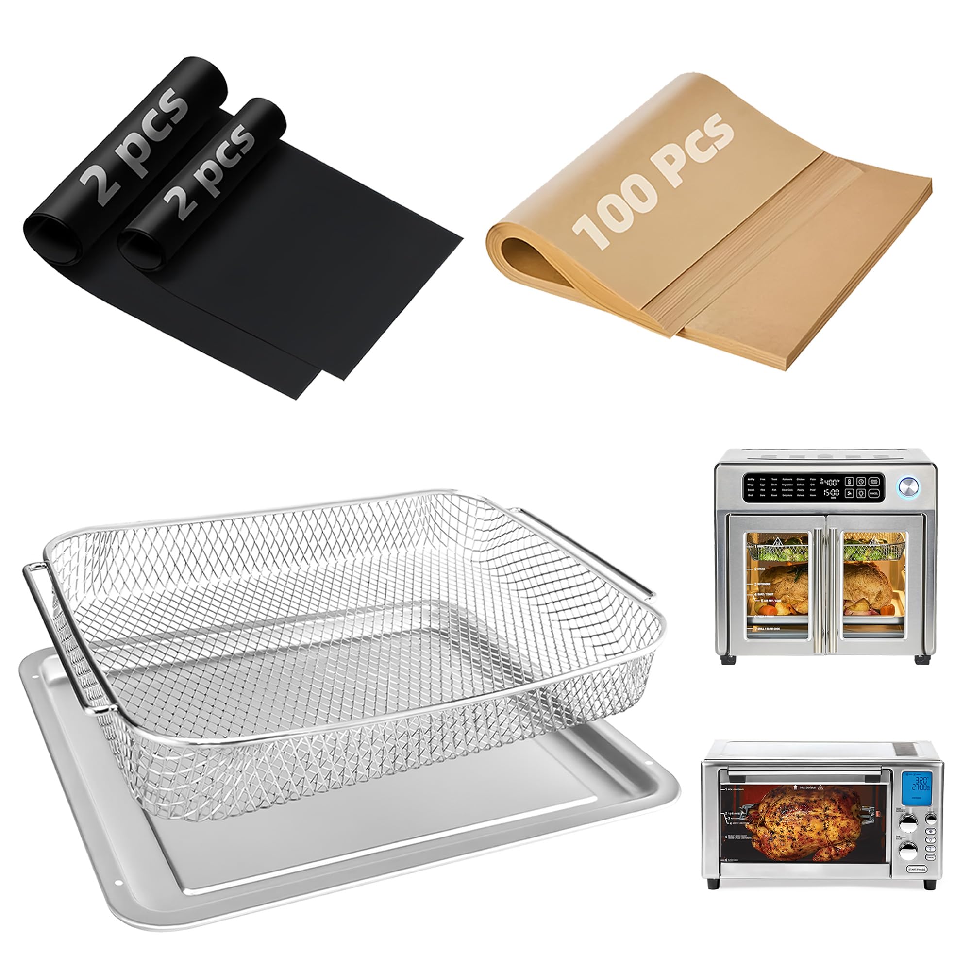 AODPWEN front packaging showing full accessory kit and clear fit benefit