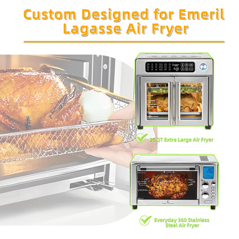 AODPWEN perforated stainless-steel basket close-up improving airflow and crisping