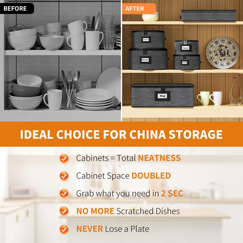 Aokeyee mug organizer holding 12 mugs for safe carrying