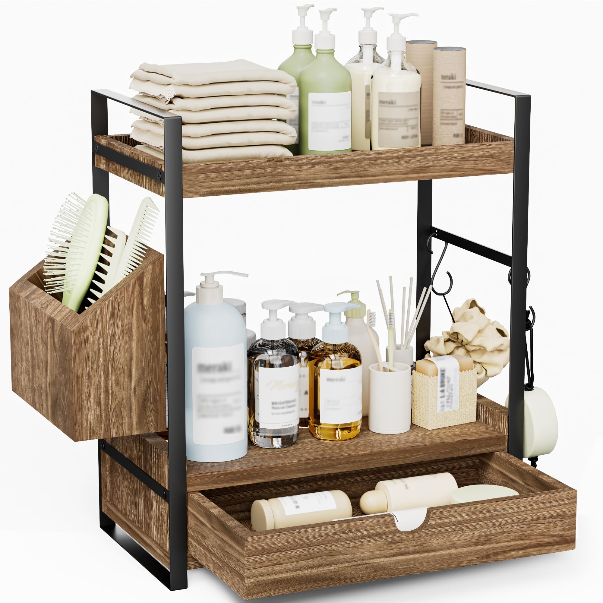 Aollewoiti front view of organizer showing tidy storage benefit
