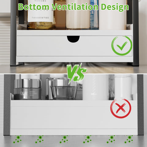 Aollewoiti lifestyle bathroom organization shows clutter-free routine benefit