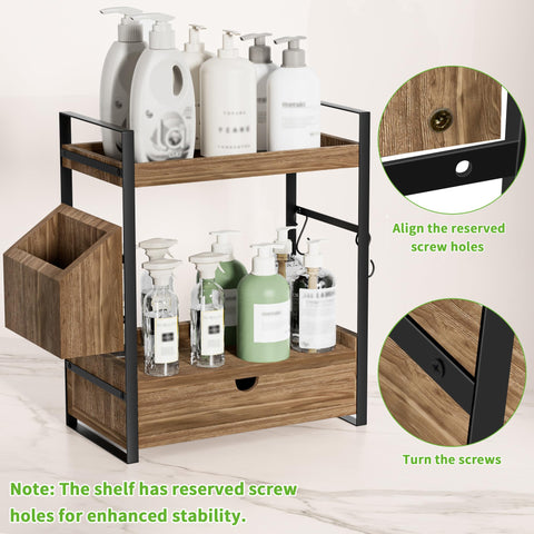 Aollewoiti ventilated base detail protecting items from moisture benefit