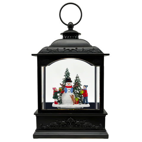 AOMIL close-up of children and snowman detail highlighting craftsmanship benefit