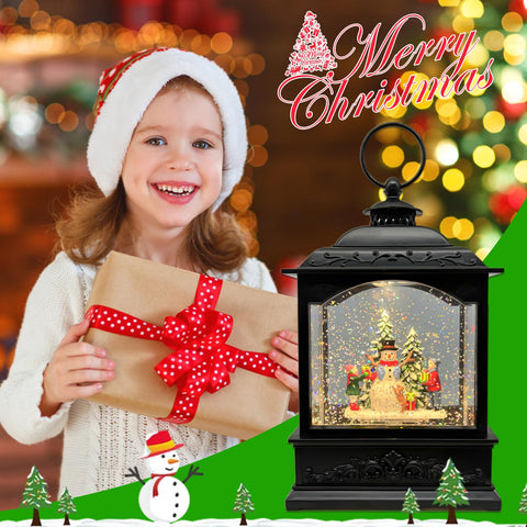 AOMIL snow globe in gift-ready packaging ideal for holiday present giving