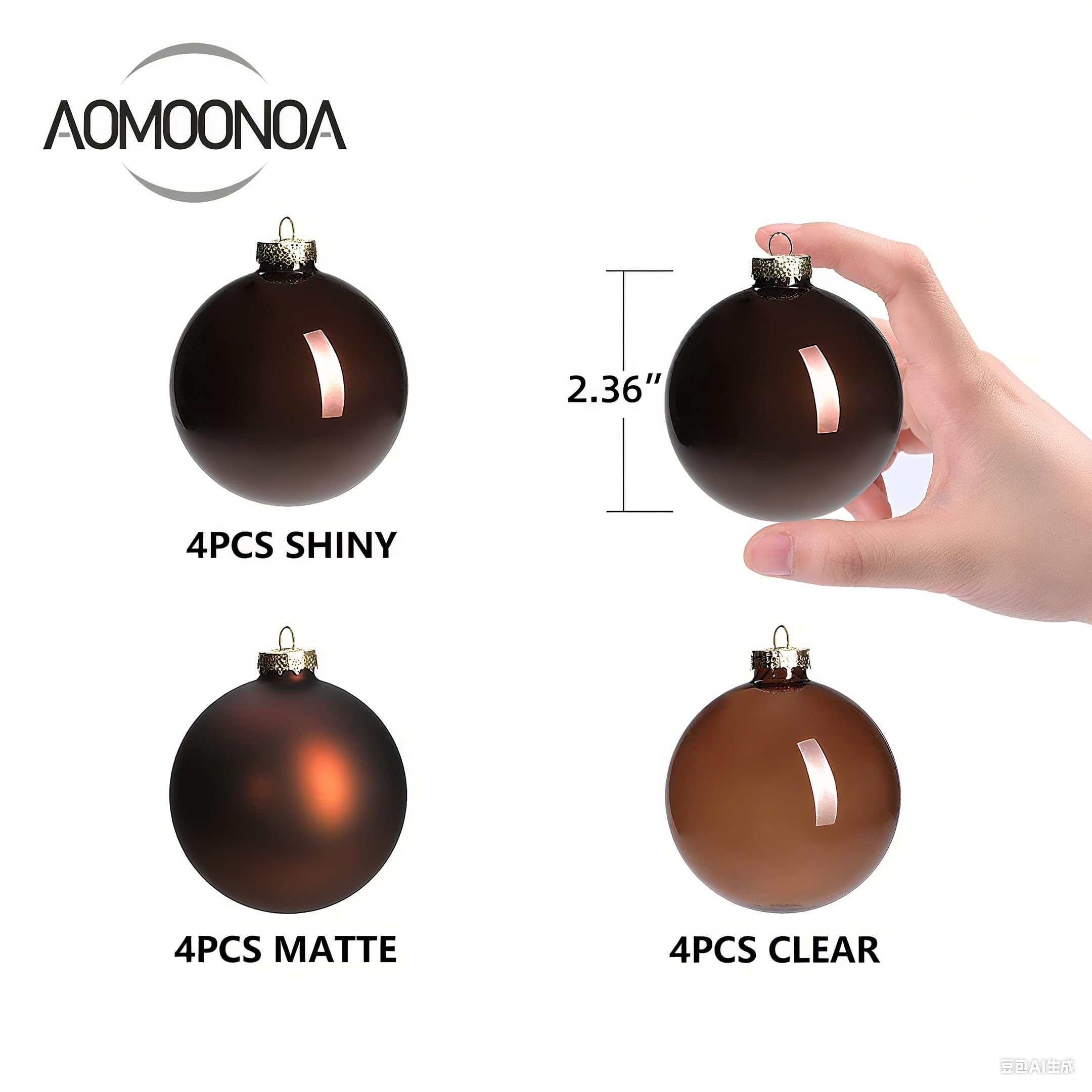 AOMOONOA matte finish close-up highlighting texture and warm tone