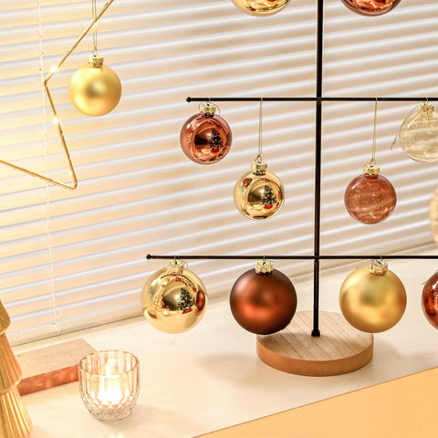 AOMOONOA ornaments hung on tree with warm lights benefit enhances holiday ambiance