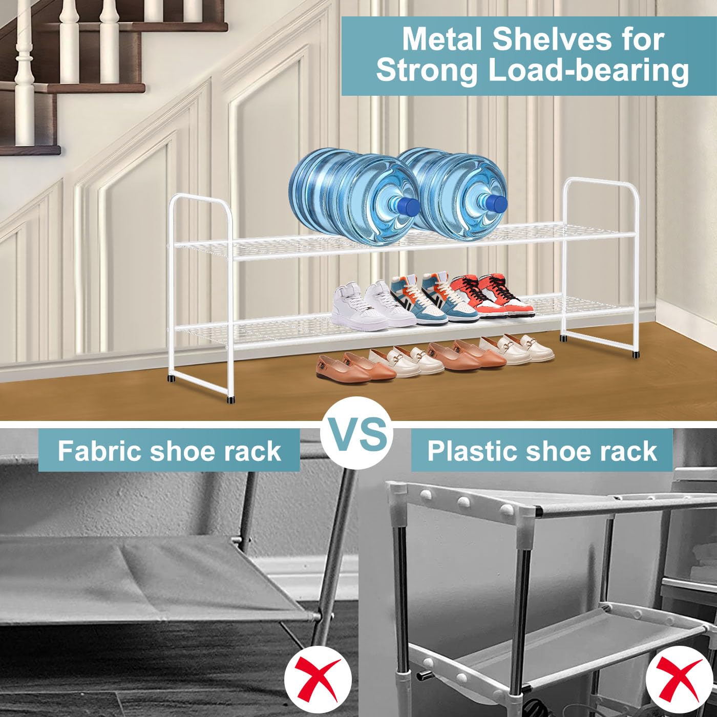 AOODA side profile showing rack dimensions and slim footprint for tight spaces
