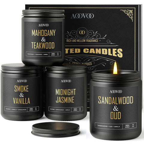 AOOVOO black jar front packaging showcasing premium gift-ready design