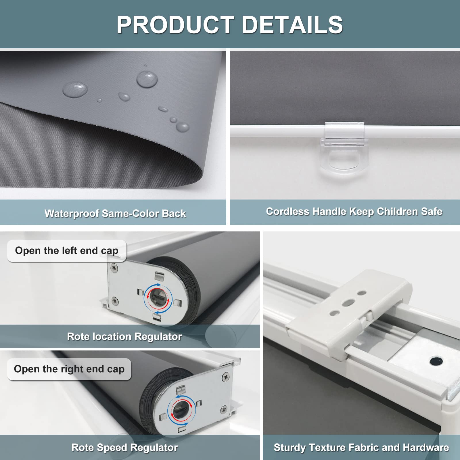 AOSKY packaged kit with brackets and screws for quick installation
