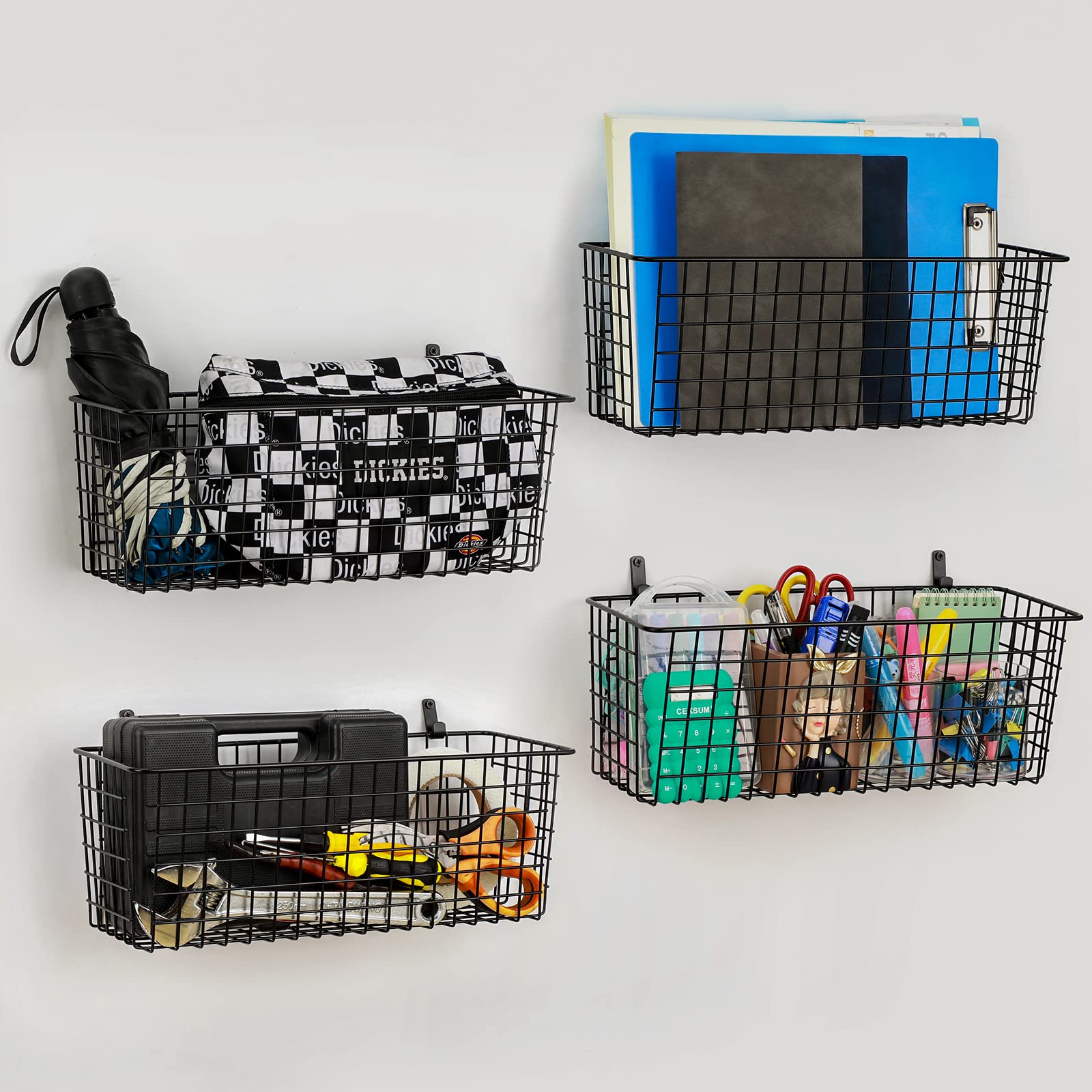 AOZITA basket beside common items showing scale and capacity for planning