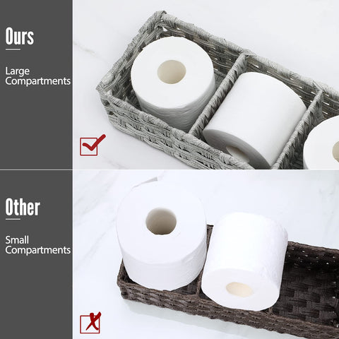 aozita top view revealing compartments and divider for neat separation